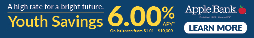 Apple Bank Wide Sponsorship Banner