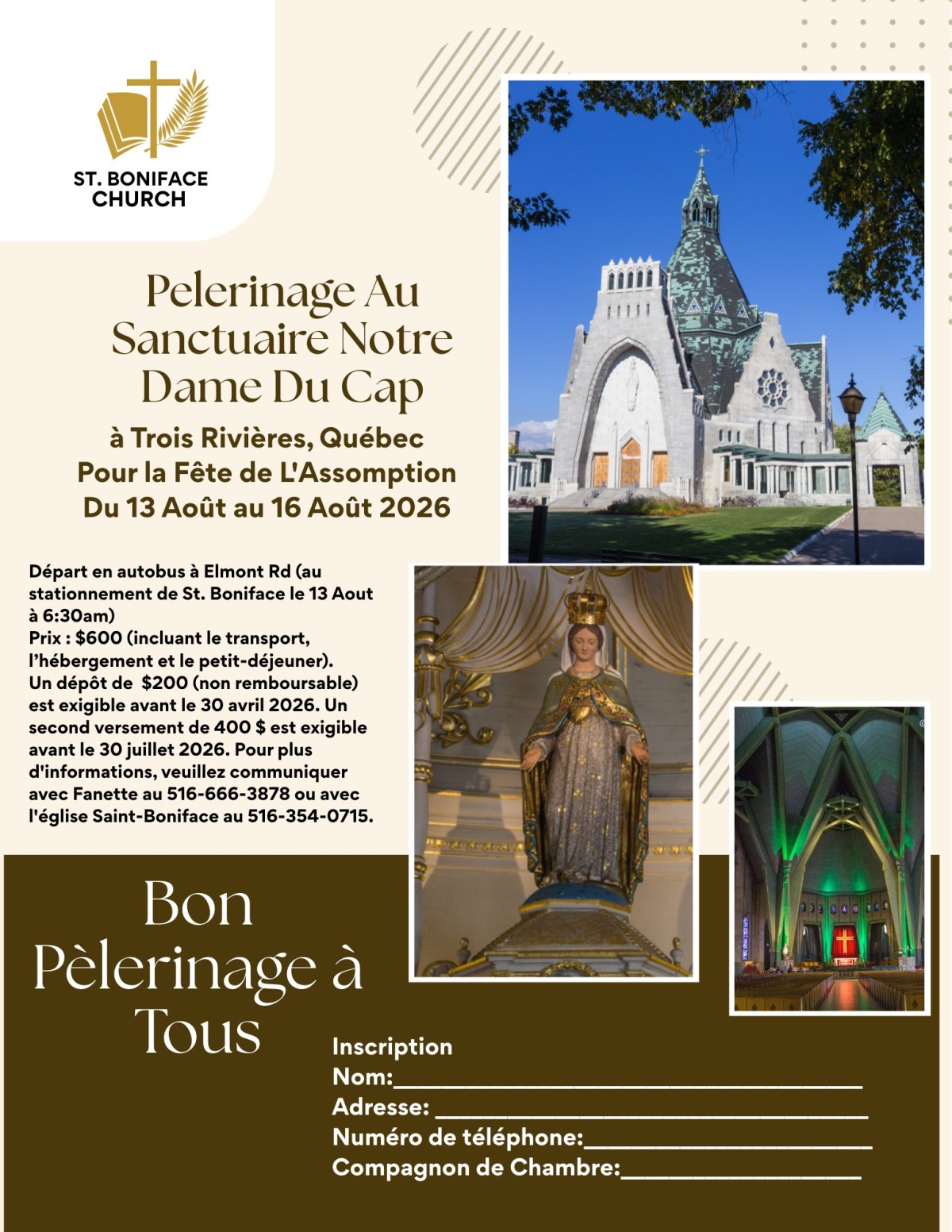 Pelerinage Au Sanctuaire Notre Dame Du Cap