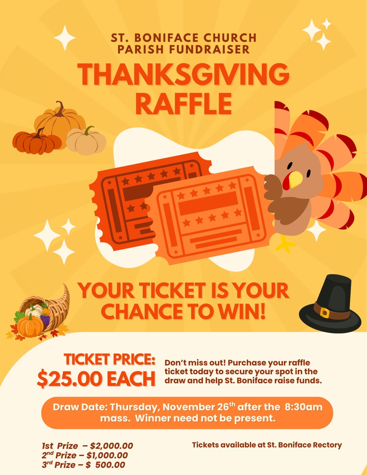 THANKSGIVING RAFFLE 